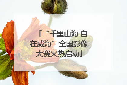 “千里山海 自在威海”全国影像大赛火热启动
