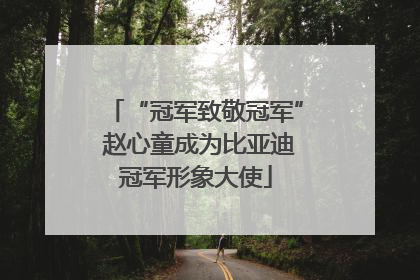 “冠军致敬冠军” 赵心童成为比亚迪冠军形象大使