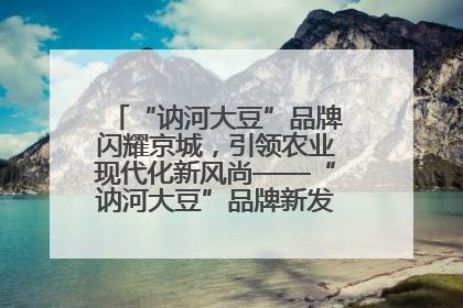 “讷河大豆”品牌闪耀京城，引领农业现代化新风尚——“讷河大豆”品牌新发地推介会圆满落幕