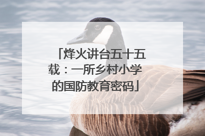 烽火讲台五十五载：一所乡村小学的国防教育密码