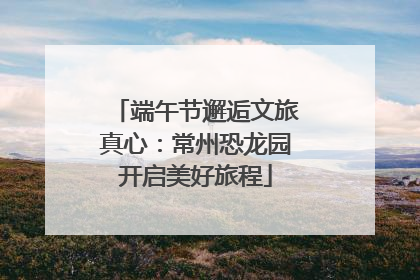 端午节邂逅文旅真心：常州恐龙园开启美好旅程