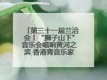 第三十一届兰洽会丨“狮子山下”音乐会唱响黄河之滨 香港青音乐家以乐为媒促陇港文化交流