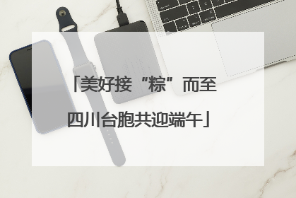 美好接“粽”而至 四川台胞共迎端午
