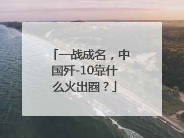 一战成名，中国歼-10靠什么火出圈？