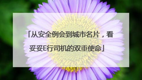 从安全例会到城市名片，看妥妥E行司机的双重使命