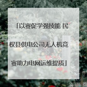 以赛促学强技能 民权县供电公司无人机竞赛助力电网运维提质