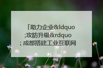 助力企业“攻防升级” 成都搭建工业互联网安全供需对接平台