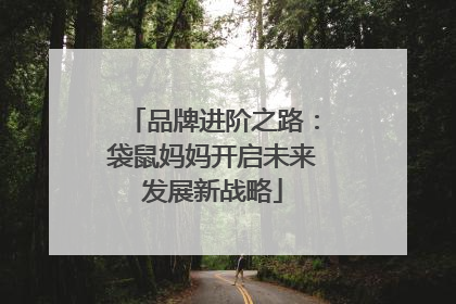 品牌进阶之路：袋鼠妈妈开启未来发展新战略