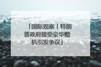 国际观察丨特朗普政府接受豪华赠机引发争议
