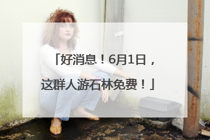 好消息！6月1日，这群人游石林免费！