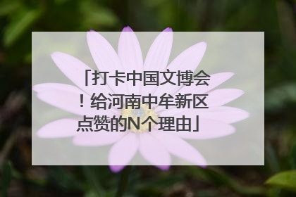 打卡中国文博会！给河南中牟新区点赞的N个理由
