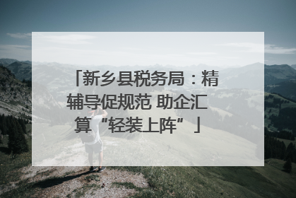 新乡县税务局：精辅导促规范 助企汇算“轻装上阵”