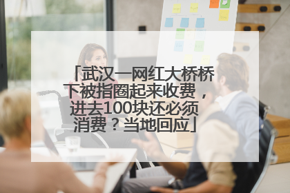 武汉一网红大桥桥下被指圈起来收费,进去100块还必须消费?当地回应