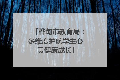 桦甸市教育局：多维度护航学生心灵健康成长