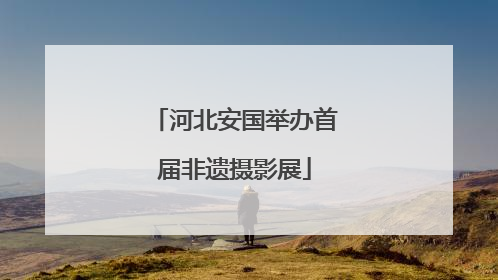 河北安国举办首届非遗摄影展