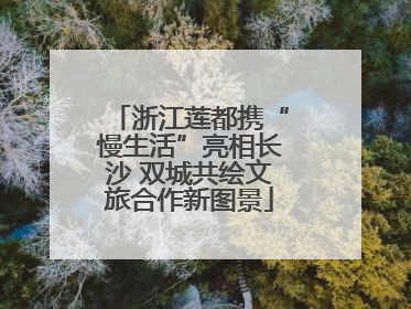 浙江莲都携“慢生活”亮相长沙 双城共绘文旅合作新图景