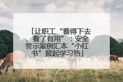 让职工“看得下去、看了有用”：安全警示案例汇本“小红书”掀起学习热