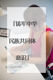 铸牢中华民族共同体意识