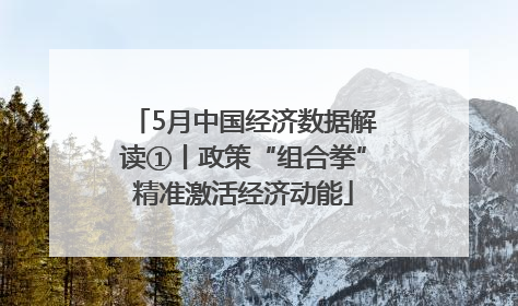 5月中国经济数据解读①丨政策“组合拳”精准激活经济动能